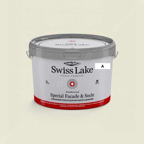 картинка Краска Swiss Lake Special Faсade & Socle цвет Dill butter №956 от LIVING