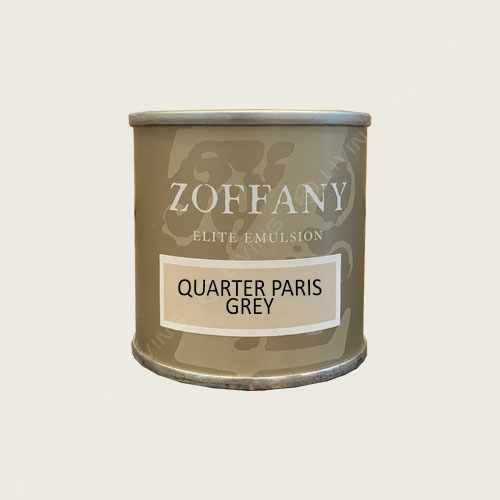 картинка Краска ZOFFANY Elite Emulsion цвет QUARTER PARIS GREY от LIVING