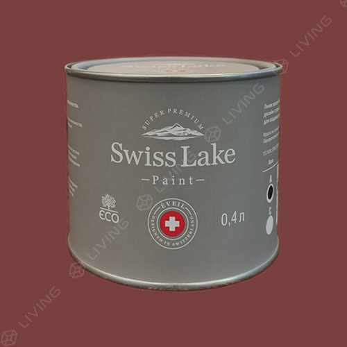 картинка Краска Swiss Lake Wall Comfort 7 цвет redwood chair №1399 от LIVING