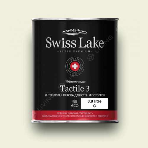 картинка Краска Swiss Lake Tactile 3 цвет Parkway №2581 от LIVING