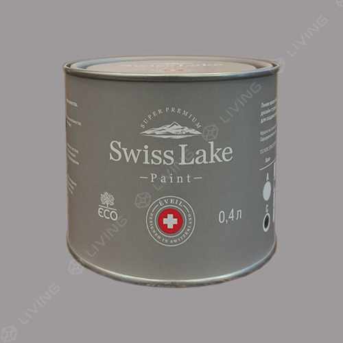 картинка Краска Swiss Lake Wall Comfort 7 цвет DOWNPOUR №3010 от LIVING