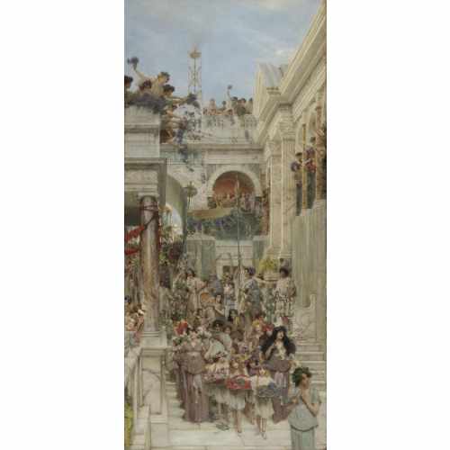 картинка Фреска Affresco, коллекция Фрески и фотообои, арт. Alma Tadema Spring Россия от LIVING
