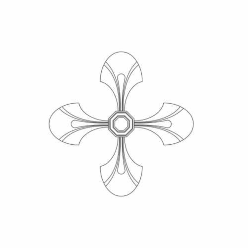 Узел RODECOR Лалик Ф3, арт. 66415AR, 56 х 56 см.
