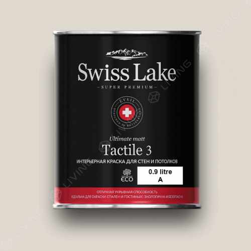 картинка Краска Swiss Lake Tactile 3 цвет Hovel №554 от LIVING