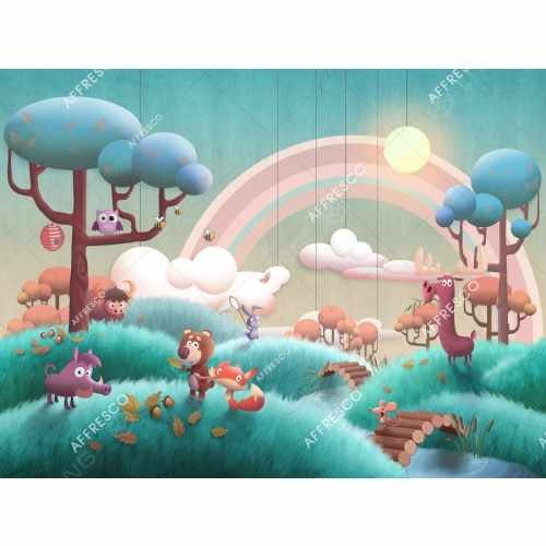 картинка Фреска Affresco, коллекция Сказки Affresco, арт. DR600-COL2 Россия от LIVING