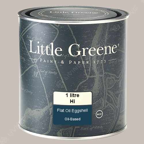 картинка Краска Little Greene Flat Oil Eggshell цвет Dash of Soot №244 от LIVING