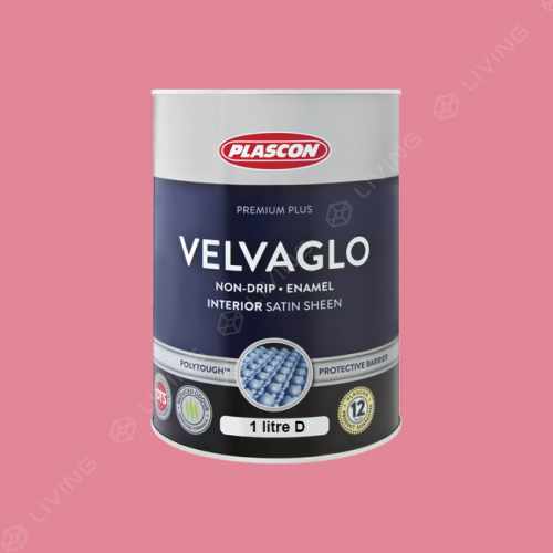 картинка Краска Plascon VELVAGLO WB цвет Carnation Bouquet арт.R4-B1-3 от LIVING