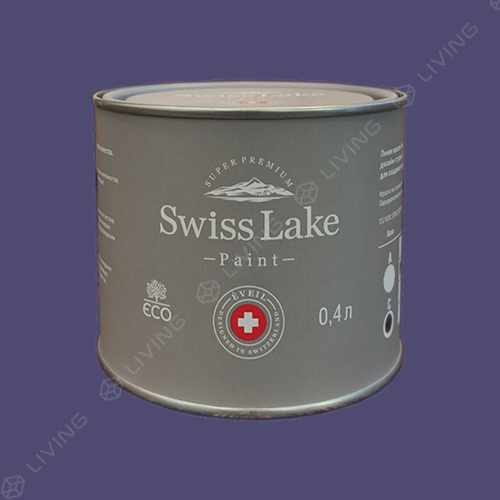 картинка Краска Swiss Lake Wall Comfort 7 цвет IMPERIAL PURPLE №1904 от LIVING