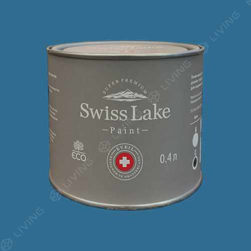 картинка Краска Swiss Lake Wall Comfort 7 цвет blue hero №2087 от LIVING