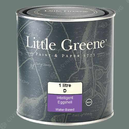 картинка Краска Little Greene Intelligent Eggshell (Acrylic Eggshell) цвет Livid  №263 от LIVING