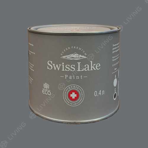 картинка Краска Swiss Lake Wall Comfort 7 цвет pewter №2926 от LIVING