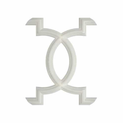 Накладка RODECOR Ар-деко, арт. 01101AR, 30,6 х 25,1 х 1,2 см.