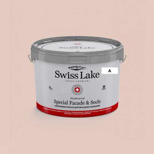 картинка Краска Swiss Lake Special Faсade & Socle цвет Tangerine Silk №1527 от LIVING