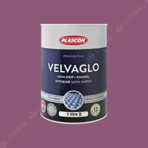 картинка Краска Plascon VELVAGLO WB цвет Graceful Grape арт.P7-C1-2 от LIVING