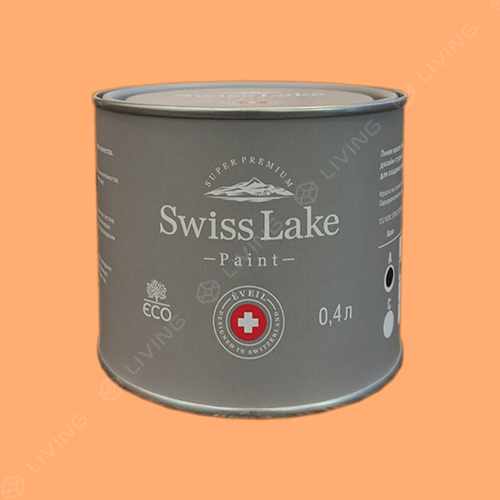 картинка Краска Swiss Lake Wall Comfort 7 цвет sunny jasmine №1176 от LIVING
