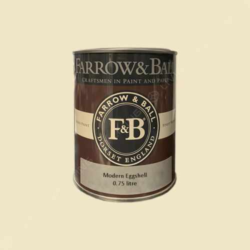 картинка Краска Farrow&Ball Modern Eggshell цвет House White №2012 от LIVING