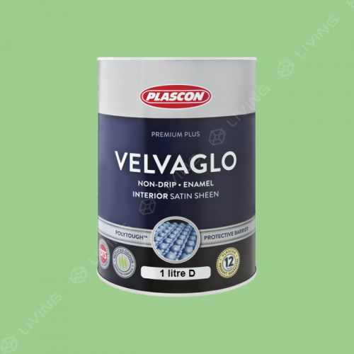 картинка Краска Plascon VELVAGLO WB цвет Belladonna Green арт.G2-A1-3 от LIVING