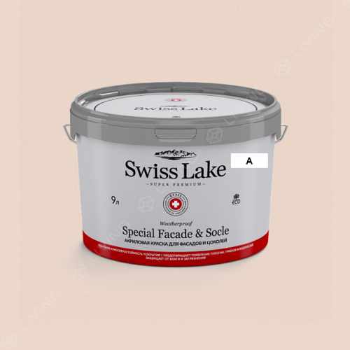 картинка Краска Swiss Lake Special Faсade & Socle цвет Tuscan dunes №339 от LIVING