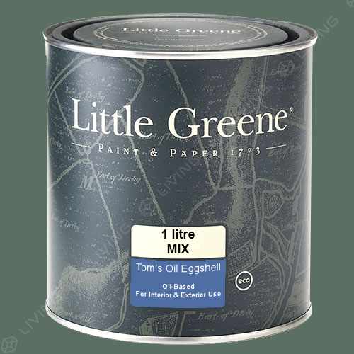картинка Краска Little Greene Toms Oil Eggshell цвет Ho Ho Green №305 от LIVING