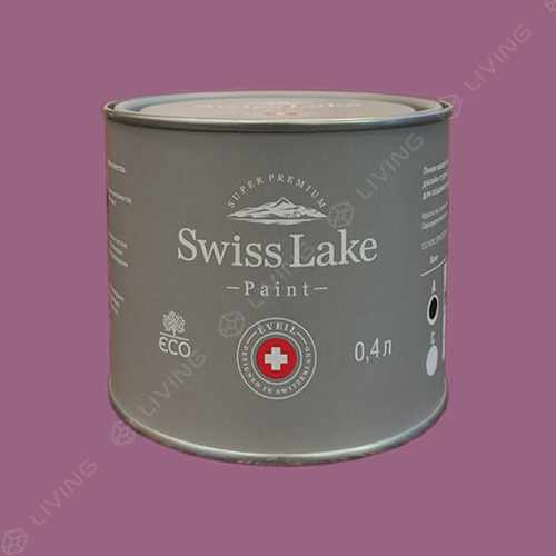 картинка Краска Swiss Lake Wall Comfort 7 цвет Sugar Plum №1688 от LIVING