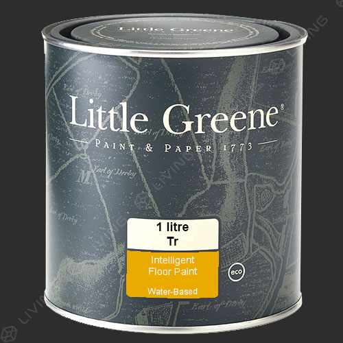 картинка Краска Little Greene Intelligent Floor Paint цвет Lamp Black №228 от LIVING
