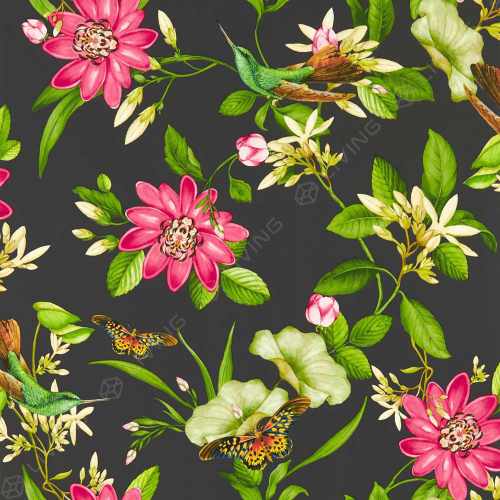 картинка Обои Clarke & Clarke, коллекция Botanical Wonders Wallpaper, арт. W0132/03, Великобритания от LIVING