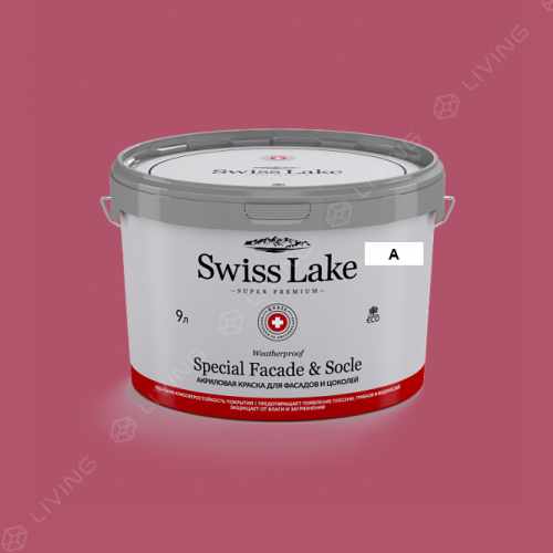 картинка Краска Swiss Lake Special Faсade & Socle цвет bilberry cake №1414 от LIVING