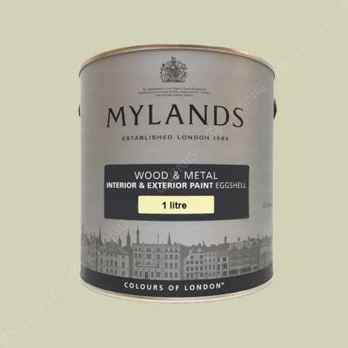 картинка Краска Mylands Wood&metal eggshell цвет Grosvenor Square №109 от LIVING