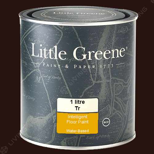 картинка Краска Little Greene Intelligent Floor Paint цвет Purple Brown №8 от LIVING