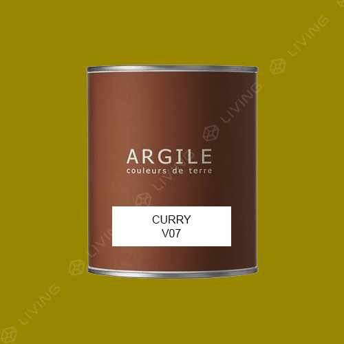 картинка Краска Argile Mat Veloute цвет CURRY V07 от LIVING