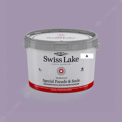 картинка Краска Swiss Lake Special Faсade & Socle цвет forever lilac №1839 от LIVING