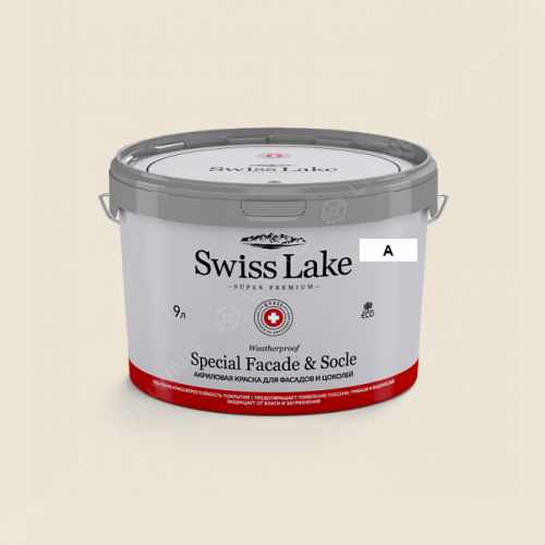 картинка Краска Swiss Lake Special Faсade & Socle цвет papyrus №119 от LIVING