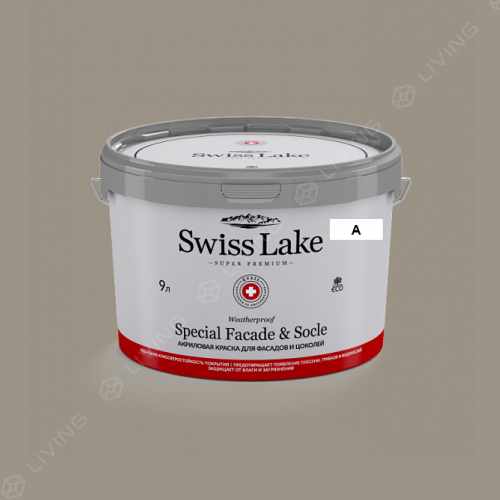 картинка Краска Swiss Lake Special Faсade & Socle цвет tondo stucco №711 от LIVING