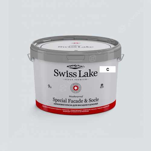 картинка Краска Swiss Lake Special Faсade & Socle цвет New Life №2901 от LIVING