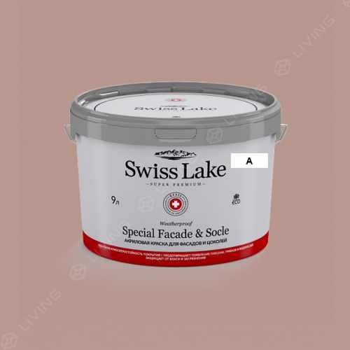 картинка Краска Swiss Lake Special Faсade & Socle цвет mocha mousse №1591 от LIVING