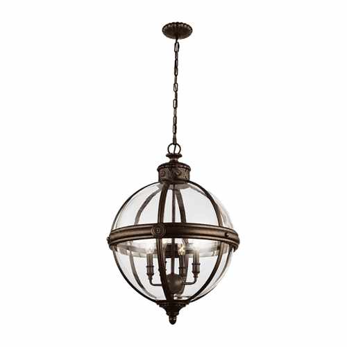 картинка Бра Feiss коллекция Adams, арт. FE-ADAMS-4P-BRZ (бронза) от LIVING