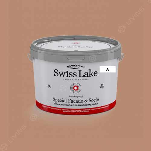 картинка Краска Swiss Lake Special Faсade & Socle цвет georgian approach №1618 от LIVING