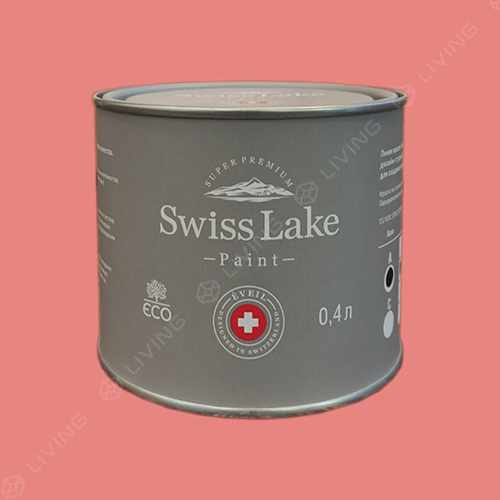 картинка Краска Swiss Lake Wall Comfort 7 цвет strawberry nougat №1337 от LIVING
