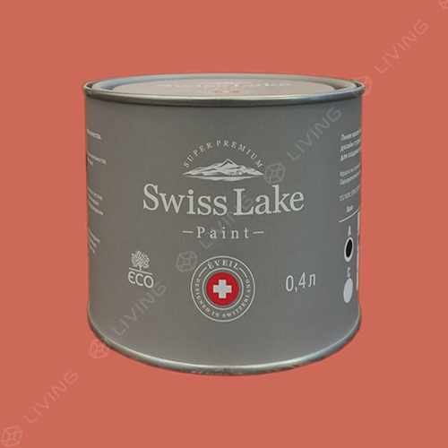картинка Краска Swiss Lake Wall Comfort 7 цвет TEABERRY BLOSSOM №1342 от LIVING