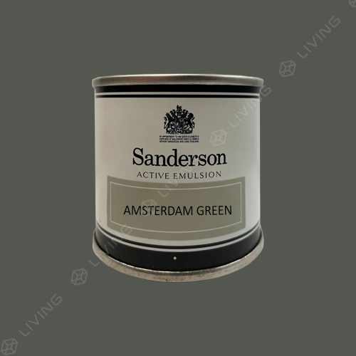 картинка Краска Sanderson Active Emulsion цвет AMSTERDAM GREEN от LIVING