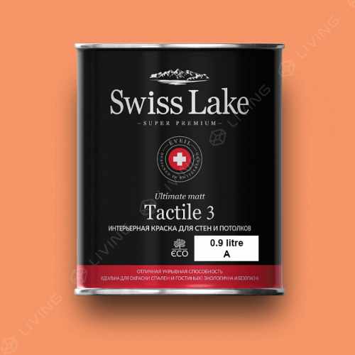 картинка Краска Swiss Lake Tactile 3 цвет Zinnia №1181 от LIVING