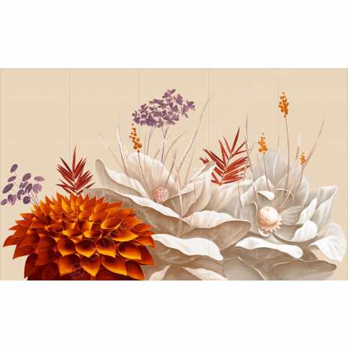 картинка Фреска Fresq, коллекция Classic Collection, арт. AQ-01-M13-BEIGE Россия от LIVING