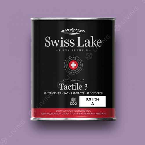 картинка Краска Swiss Lake Tactile 3 цвет charoite №1729 от LIVING