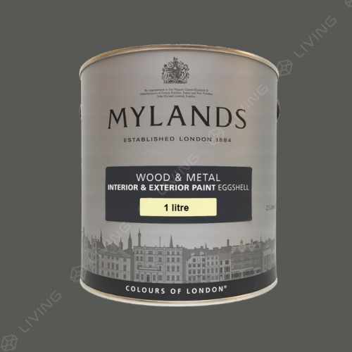 картинка Краска Mylands Wood&metal eggshell цвет Leadenhall №118 от LIVING