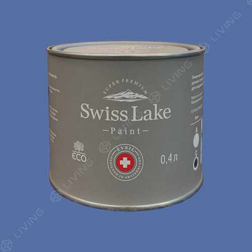 картинка Краска Swiss Lake Wall Comfort 7 цвет azurite №1940 от LIVING