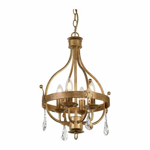 картинка Люстра Elstead Lighting коллекция Windsor, арт. WINDSOR4-GOLD от LIVING