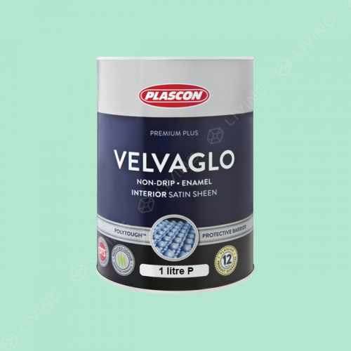 картинка Краска Plascon VELVAGLO WB цвет Silky Mint арт.G4-A2-1 от LIVING