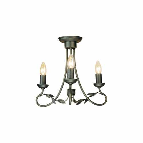 картинка Люстра Elstead Lighting коллекция Olivia, арт. OV3-BLK-GOLD (черный) от LIVING