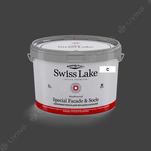 картинка Краска Swiss Lake Special Faсade & Socle цвет day's end №2950 от LIVING