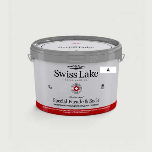 картинка Краска Swiss Lake Special Faсade & Socle цвет morning ray №61 от LIVING